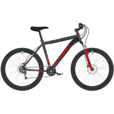 Велосипед STARK Indy 26.1 D Microshift (16" рост) черный/красный 2022 год
