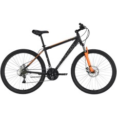 Велосипед STARK Tank 27.1 D (16" рост) черный/оранжевый 2022 год