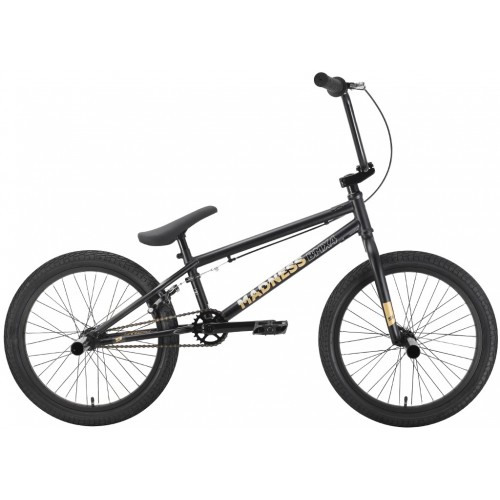 Велосипед STARK Madness BMX 4 ( рост) черный/золотой 2022 год