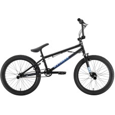 Велосипед STARK Madness BMX 3 ( рост) черный/голубой 2022 год