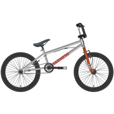 Велосипед STARK Madness BMX 2 ( рост) серый/оранжевый 2022 год