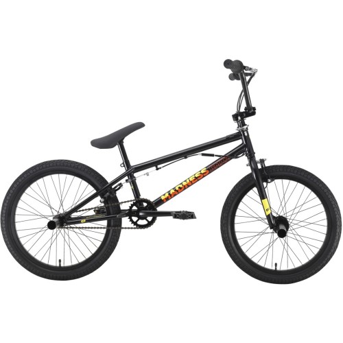 Велосипед STARK Madness BMX 2 ( рост) черный/оранжевый 2022 год