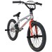 Велосипед STARK Madness BMX 2 ( рост) серебристый/оранжевый 2022 год
