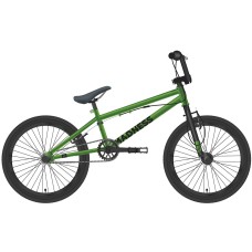 Велосипед STARK Madness BMX 1 ( рост) зеленый/черный 2022 год