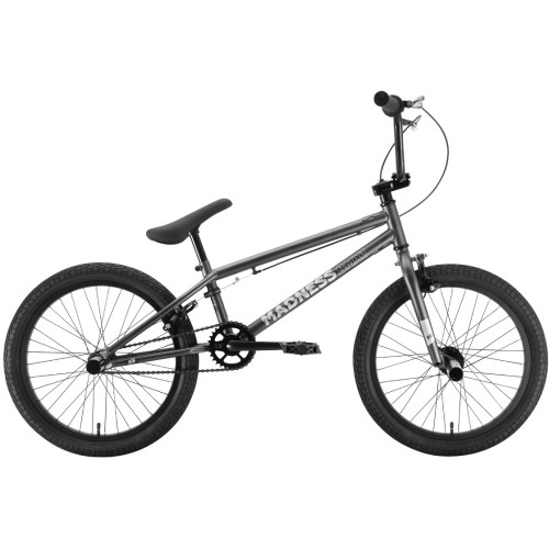 Велосипед STARK Madness BMX 1 ( рост) серый/серебристый 2022 год