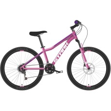 Велосипед STARK Bliss 24.1 D ( рост) розовый/фиолетовый 2022 год