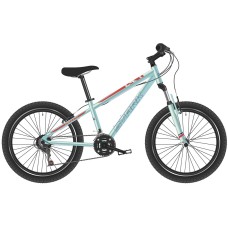 Велосипед STARK Respect 20.1 V St ( рост) бирюзовый/красный 2022 год