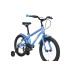 Велосипед STARK Foxy Boy 18 ( рост) голубой/серебристый 2022 год