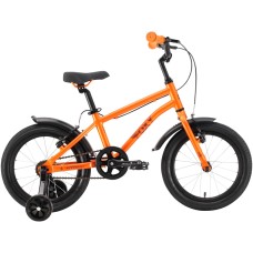 Велосипед STARK Foxy Boy 16 ( рост) оранжевый/черный 2022 год