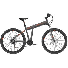 Велосипед STARK Cobra 27.2 HD (20" рост) серый/оранжевый 2022 год
