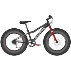Велосипед STARK Rocket Fat 24.1 D (14.5" рост) черный/красный 2022 год