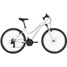 Велосипед STARK Luna 26.2 V (14.5" рост) белый/бирюзовый 2022 год