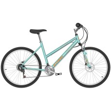 Велосипед STARK Luna 26.1 D (14.5" рост) голубой/оранжевый 2022 год