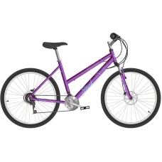 Велосипед STARK Luna 26.1 D (14.5" рост) фиолетовый/голубой 2022 год