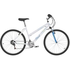Велосипед STARK Luna 26.1 V (14.5" рост) серый/голубой 2022 год
