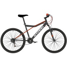 Велосипед STARK Slash 26.1 V (14.5" рост) черный/оранжевый 2022 год