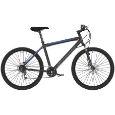 Велосипед STARK Respect 29.1 D Microshift (16" рост) черный/синий 2022 год