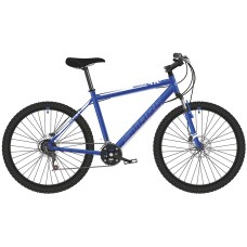 Велосипед STARK Respect 27.1 D Microshift (16" рост) синий/белый 2022 год