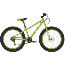 Велосипед Black One Monster 24 D (14.5" рост) зеленый/белый/зеленый 2022 год