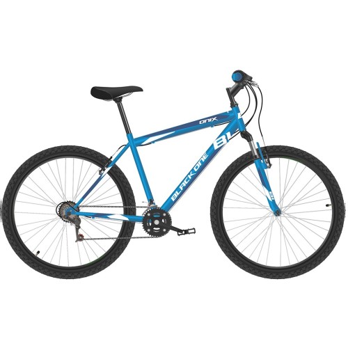 Велосипед Black One Onix 26 (20" рост) синий/белый 2022 год