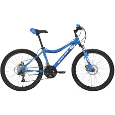 Велосипед Black One Ice 24 D (12" рост) синий/белый/синий 2022 год
