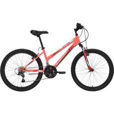 Велосипед Black One Ice Girl 24 (12" рост) оранжевый/красный/голубой 2022 год