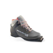 Ботинки лыжные Marax NN 75 Кожа MX-330 black/graphite р-р 35