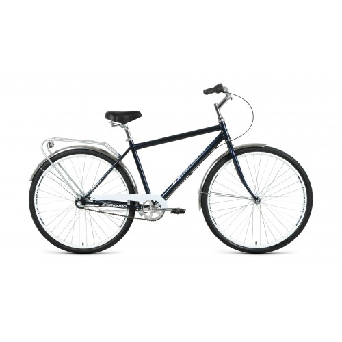 Велосипед FORWARD DORTMUND 28 3.0 2021 темно-синий / белый