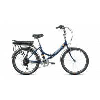 Электровелосипед FORWARD RIVIERA 24 250w (рост 16") 2021, черный