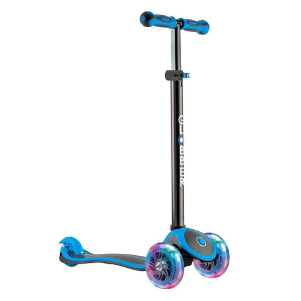 Самокат Globber Primo Plus Titanium 442-130 neon blue