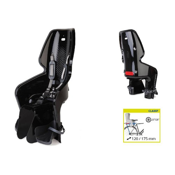Детское велокресло Bellelli Lotus Clamp black NBE18466