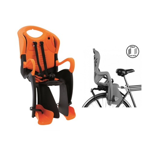 Велокресло для детей Bellelli Tiger Clamp NBE80195 black/orange