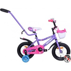 Детский велосипед Aist Wiki 12 (фиолетовый/розовый, 2019)