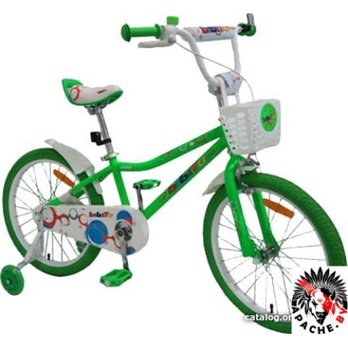Детский велосипед Bibitu Aero 20 2021 (зеленый)