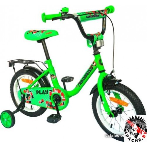 Детский велосипед Nameless Play 12 2021 (зеленый)
