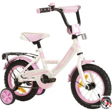 Детский велосипед Nameless Vector 16 (белый/розовый)