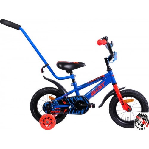 Детский велосипед Aist Pluto 12 (синий/красный, 2019)
