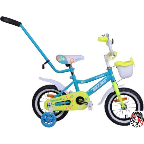 Детский велосипед Aist Wiki 12 (бирюзовый/салатовый, 2019)