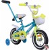 Детский велосипед Aist Wiki 12 (бирюзовый/салатовый, 2019)