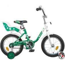 Детский велосипед Novatrack Maple 14 (зеленый)
