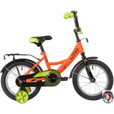 Детский велосипед Novatrack Vector 14 143VECTOR.OR20 (оранжевый/черный, 2020)