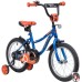 Детский велосипед Novatrack Neptune 16 (синий/оранжевый, 2019)