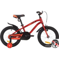 Детский велосипед Novatrack Prime 16 (красный/черный, 2019)