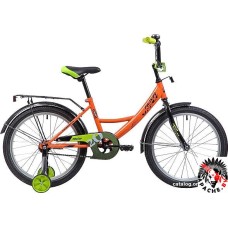 Детский велосипед Novatrack Vector 20 (оранжевый/желтый, 2019)