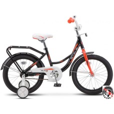 Детский велосипед Stels Flyte 18 Z011 2020 (черный/красный)