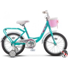 Детский велосипед Stels Flyte Lady 16 Z011 2020 (бирюзовый)