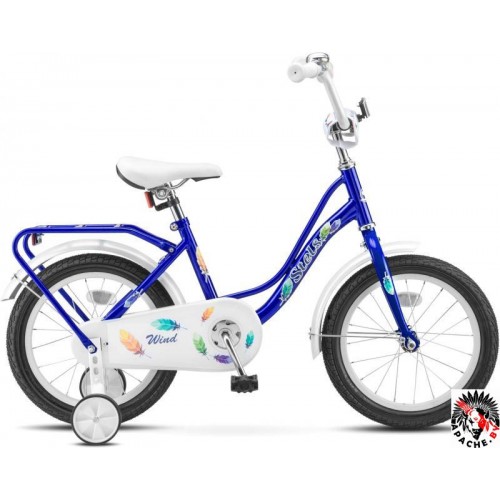 Детский велосипед Stels Wind 16 Z020 (синий, 2019)