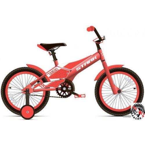 Детский велосипед Stark Tanuki 14 Boy 2020 (красный/белый)