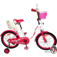 Детский велосипед Bibi Fly 20 2021 (красный/белый)