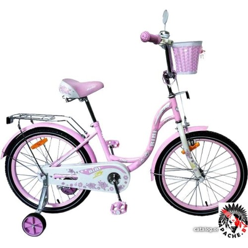 Детский велосипед Bibi Fly 18 18.SC.FLY.PN0 (розовый/белый, 2020)